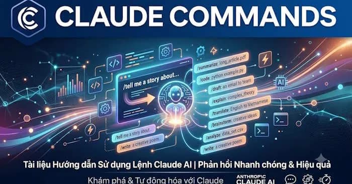 Bộ mã lệnh Claude tối ưu hóa hiệu suất công việc toàn diện