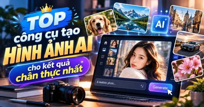 Các công cụ tạo hình ảnh AI chân thực nhất hiện nay