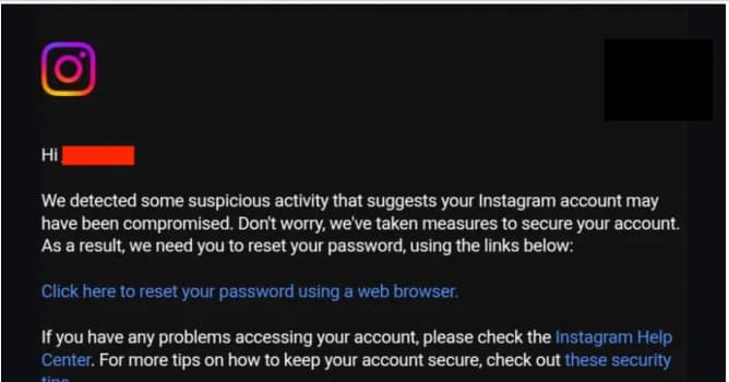 Cảnh báo bảo mật: Meta gửi email khẩn cho người dùng Instagram sau sự cố chatbot