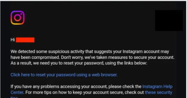Cảnh báo bảo mật: Meta gửi email khẩn cho người dùng Instagram sau sự cố chatbot