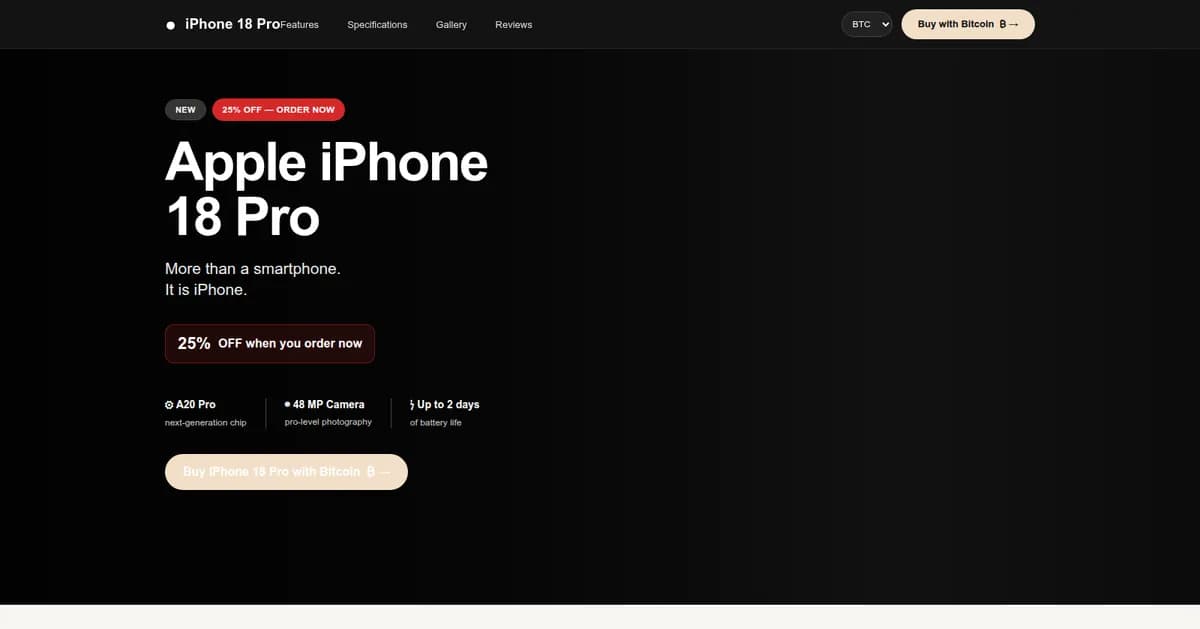 Cảnh báo thủ đoạn lừa đảo tinh vi khi mua iPhone 18 Pro giá rẻ