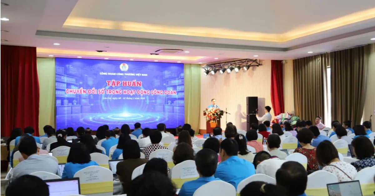 Công nghệ số kết nối công đoàn và đời sống người lao động