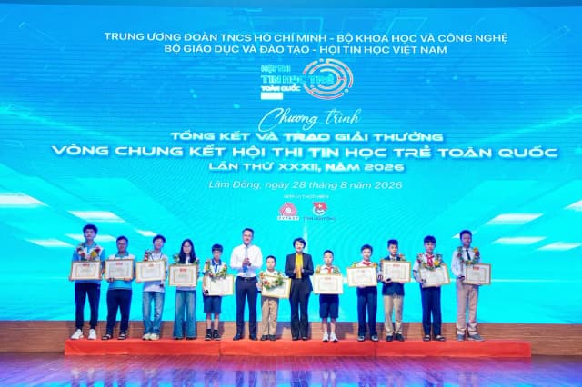 Đoàn TPHCM xuất sắc giành giải nhất hội thi tin học trẻ toàn quốc 2026