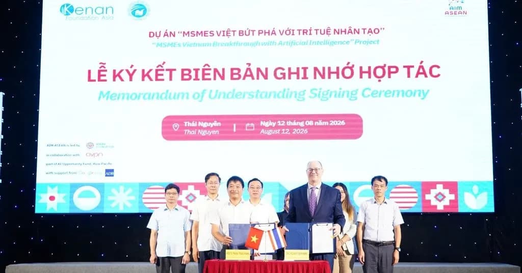 Dự án 18700 doanh nghiệp siêu nhỏ, nhỏ và vừa tiếp cận kỹ năng AI