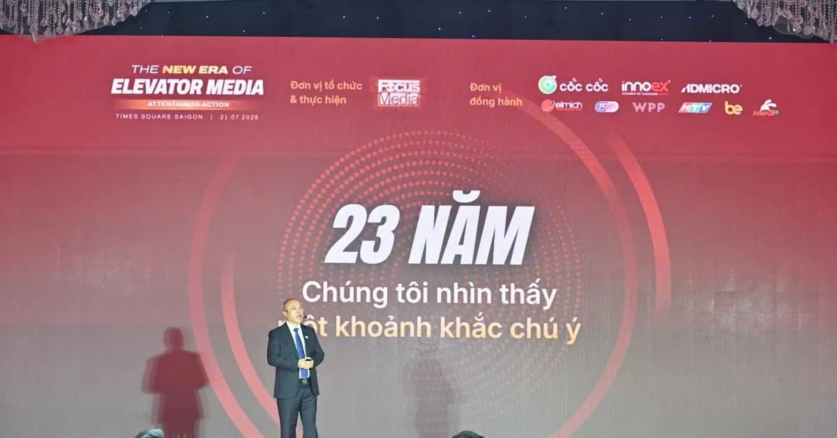 Focus Media định hình lại truyền thông thang máy thông qua điểm chạm số
