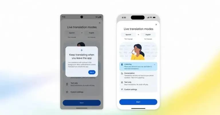 Google cập nhật tính năng dịch trực tiếp không cần tai nghe cho iPhone