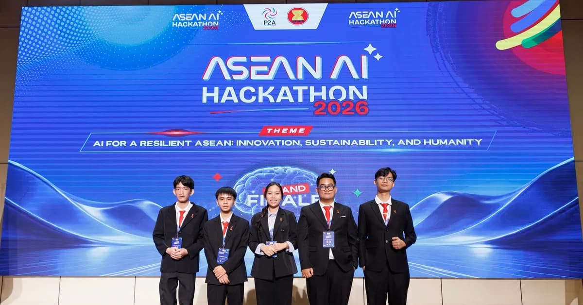 Hành trình tìm kiếm quán quân sáng kiến ứng dụng trí tuệ nhân tạo khu vực Asean