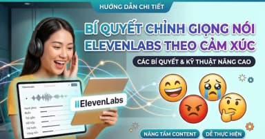 Hướng dẫn cách chỉnh giọng nói ElevenLabs giàu cảm xúc như người thật