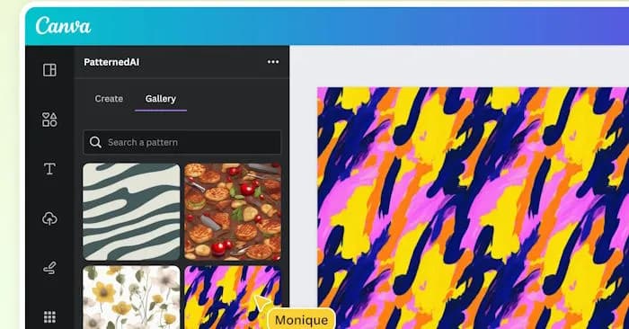 Hướng dẫn chi tiết cách thiết kế họa tiết lặp lại với ứng dụng PatternedAI trên Canva