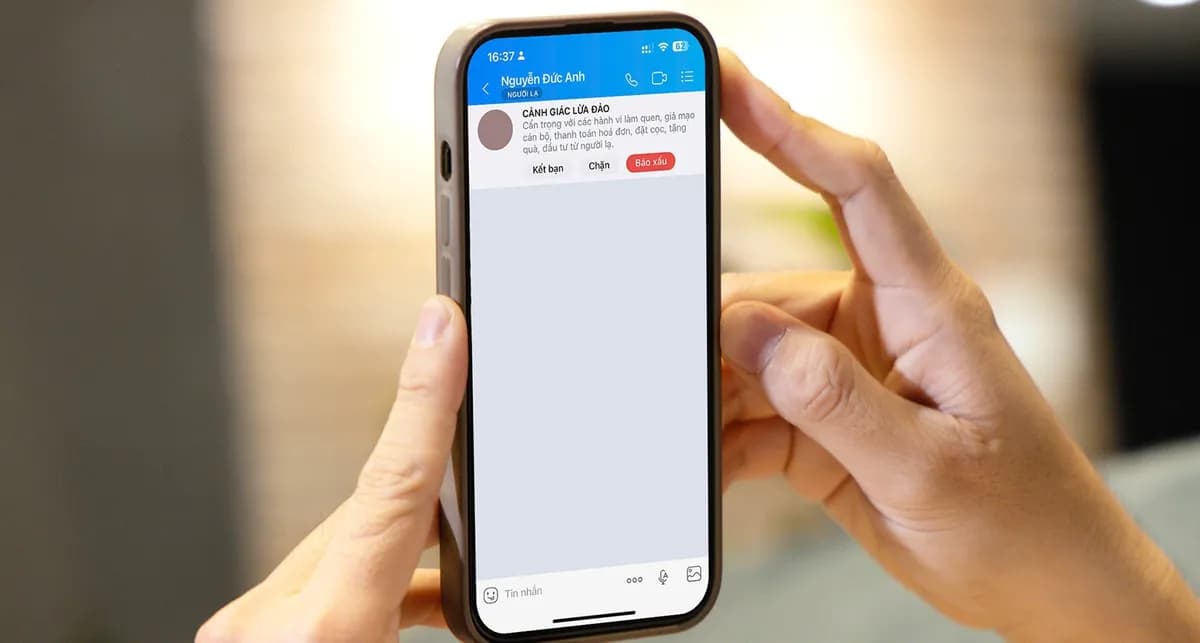 Hướng dẫn sử dụng tính năng báo xấu Zalo để tố cáo lừa đảo