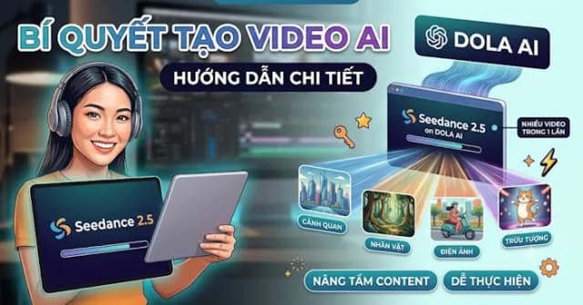 Hướng dẫn tạo video AI đỉnh cao bằng Seedance 2.5 trên Dola AI