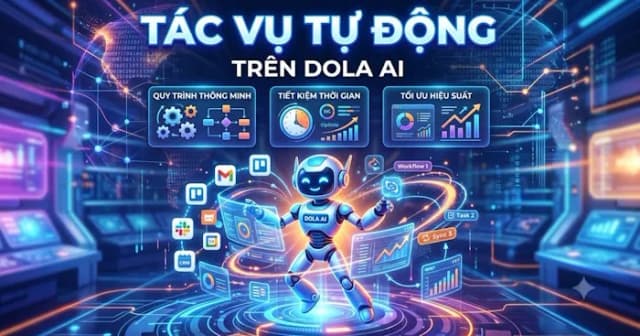 Hướng dẫn thiết lập tác vụ theo lịch tự động cực chi tiết trên Dola AI