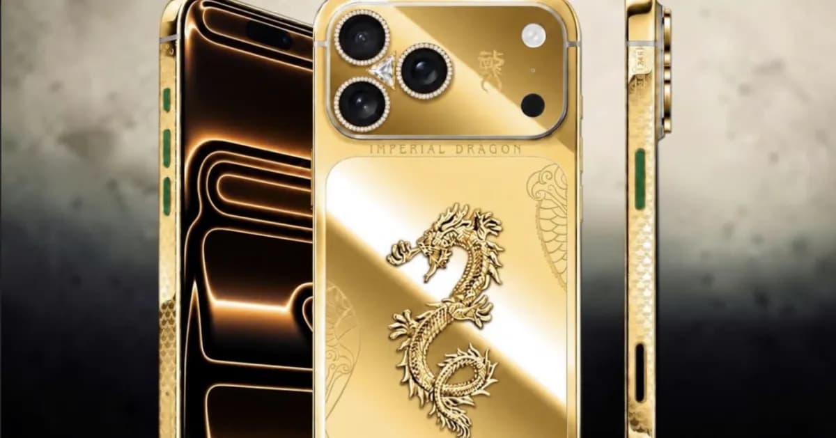 IPhone 18 Pro Max mạ vàng đính kim cương đẳng cấp tại Việt Nam