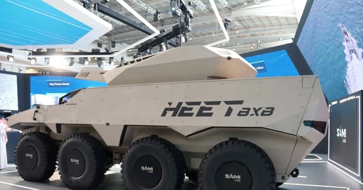 Khám phá bộ đôi xe bọc thép HEET 8x8 và HEET 4x4 của Ả Rập Xê Út