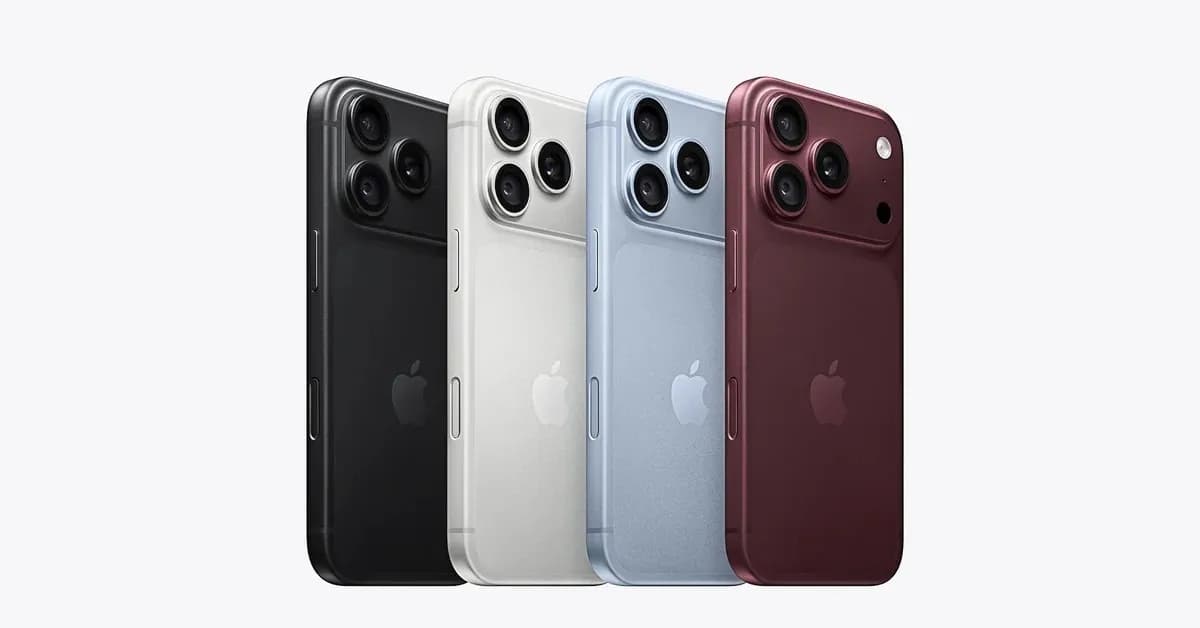 Khám phá chi tiết 4 tùy chọn màu sắc trên dòng iPhone 18 Pro và 18 Pro Max