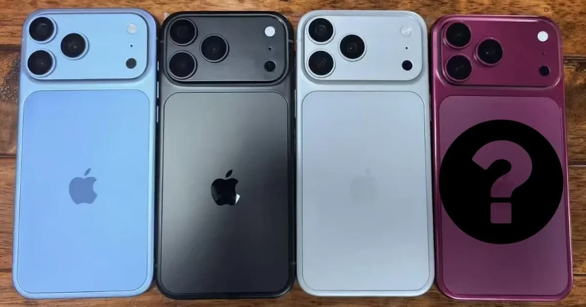 Khám phá màu Dark Cherry độc đáo trên iPhone 18 Pro chính xác nhất