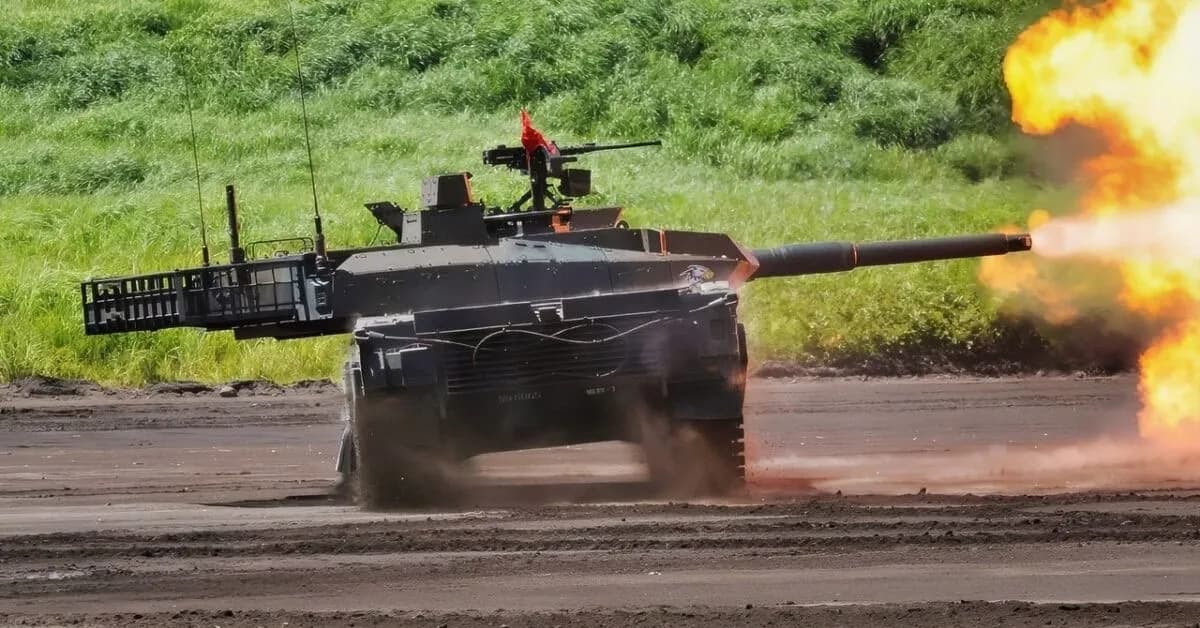 Khám phá xe tăng Type 10 Nhật Bản thông minh và hiện đại hàng đầu thế giới