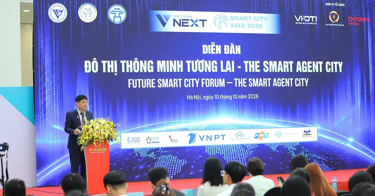 Mở hướng phát triển đô thị thông minh vận hành với AI Agent