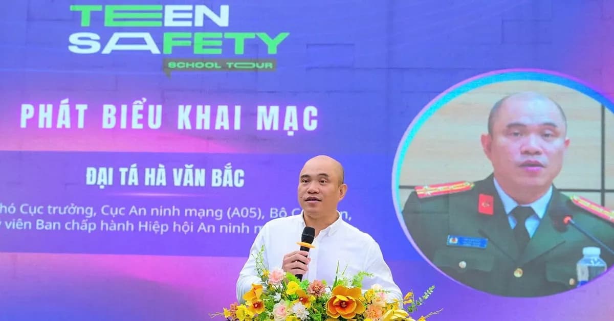 Phó Cục trưởng Cục A05 chia sẻ 3 nguyên tắc cốt lõi giúp trẻ em an toàn trên mạng