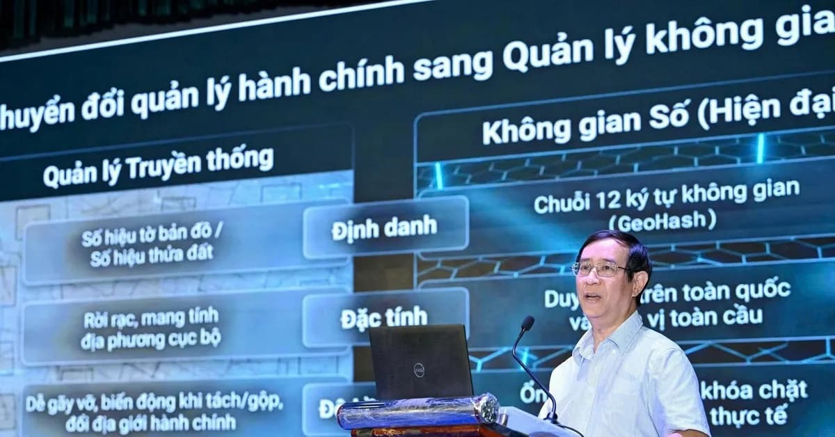 Sổ đỏ thay bằng dữ liệu số và mỗi thửa đất có mã định danh riêng