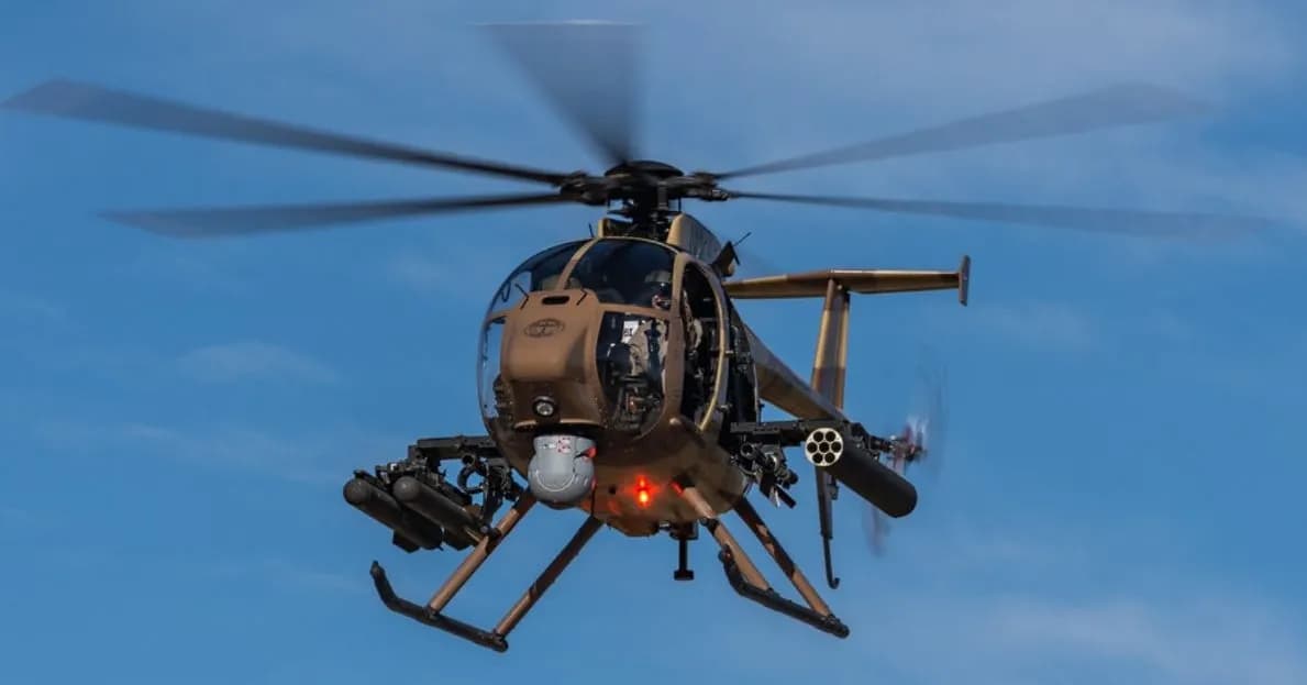 Thái Lan nhận lô trực thăng AH-6i Little Bird từ Mỹ với công nghệ đột phá