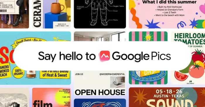 Tìm hiểu về Google Pics: Công cụ tạo và chỉnh sửa hình ảnh trong Google Workspace