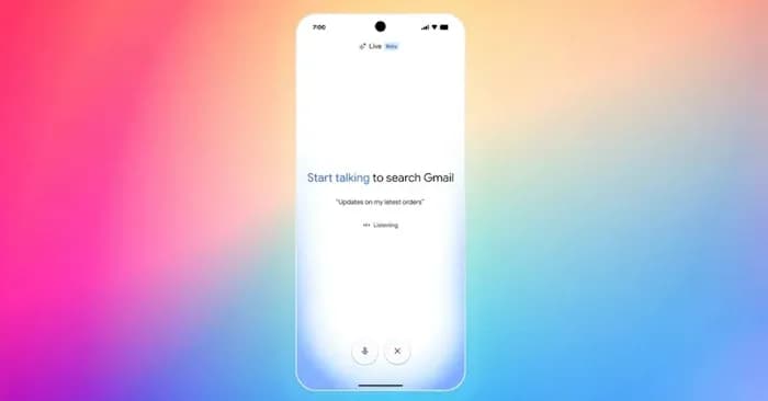 Trải nghiệm gmail live tìm và quản lý email bằng giọng nói cực nhanh