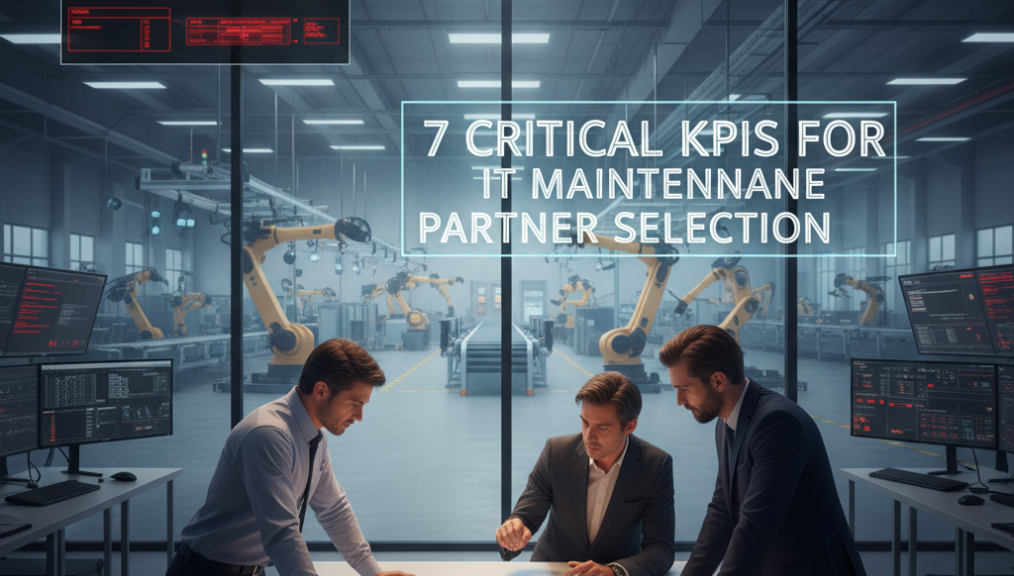 Hệ thống IT ngưng trệ, thiệt hại trăm triệu: 7 KPI chọn đối tác bảo trì IT cho doanh nghiệp sản xuất